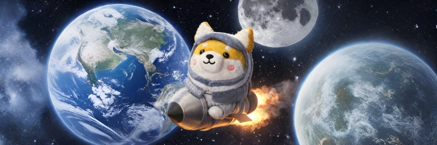 Asteroid Shiba in space